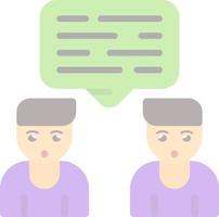 Conversation Vector Icon Design