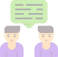 Conversation Vector Icon Design