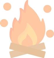 Bonfire Vector Icon Design