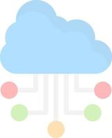 Cloud Computing Vector Icon Design