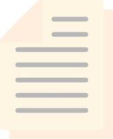 Document Vector Icon Design