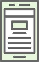Post Vector Icon Design