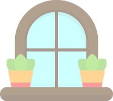 Window Vector Icon Design