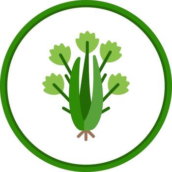 Celery Vector Icon Design