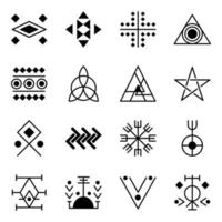 Pack Of Tribal Vectors Collection