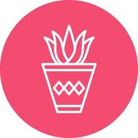 Aloe Vera Vector Icon Design