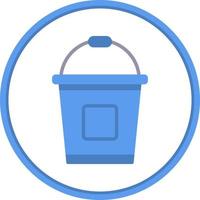 Bucket Vector Icon Design