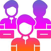 Audience Vector Icon Design