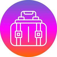 Luggage Vector Icon Design