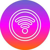 Wifi Signal Vector Icon Design