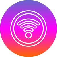 Wifi Signal Vector Icon Design