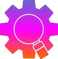 Search Engine Vector Icon Design