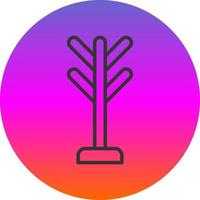 Coat Rack Vector Icon Design
