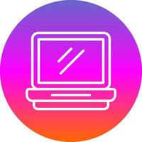 Laptop Vector Icon Design