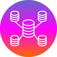 Database Vector Icon Design