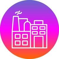 diseño de icono de vector de industria