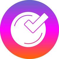 Checked Vector Icon Design