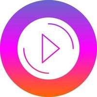 Play button Vector Icon Design