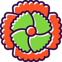 Carnation Vector Icon Design