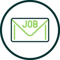 Job Latter Vector Icon Design