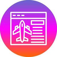 Booking Vector Icon Design