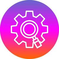 Search Engine Vector Icon Design
