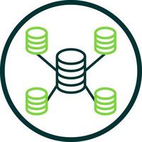 Database Vector Icon Design