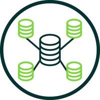 Database Vector Icon Design