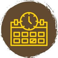 Deadline Vector Icon Design