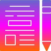 Complaint Vector Icon Design