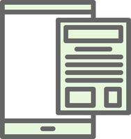 Mobile Vector Icon Design