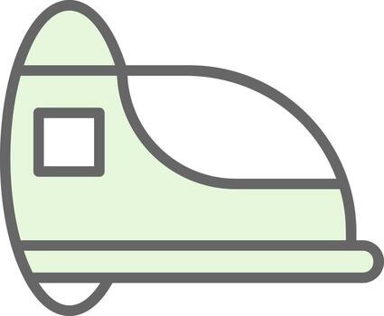 diseño de icono de vector de hiperloop