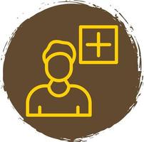 Add User Vector Icon Design