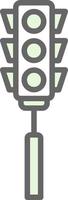 Traffic Lights Vector Icon Design