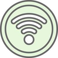 Wifi Signal Vector Icon Design