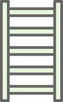 Step Ladder Vector Icon Design