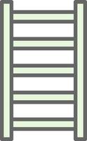 Step Ladder Vector Icon Design