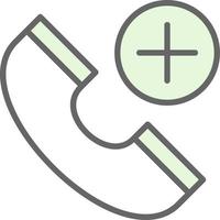 Emergency Cal Vector Icon Design