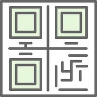 Qr Code Vector Icon Design