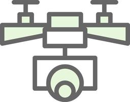 Drone Vector Icon Design