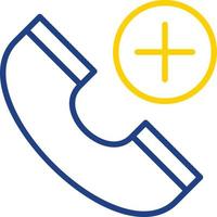 Emergency Cal Vector Icon Design