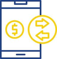 Transaction Vector Icon Design