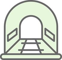 Tunnel Vector Icon Design