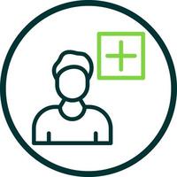 Add User Vector Icon Design
