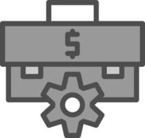 Business Settings Vector Icon Design