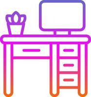 Desk Vector Icon Design