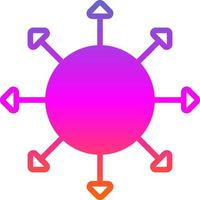 Position Vector Icon Design