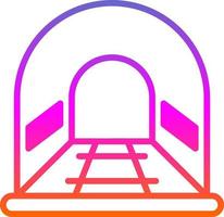 Tunnel Vector Icon Design