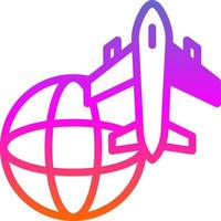 World Tour Vector Icon Design