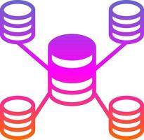 Database Vector Icon Design
